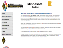 Tablet Screenshot of mn-section.org